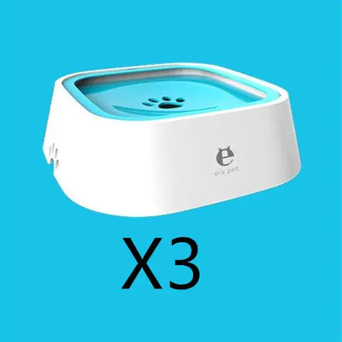 1.5L Anti-Overflow Pet Water Bowl null