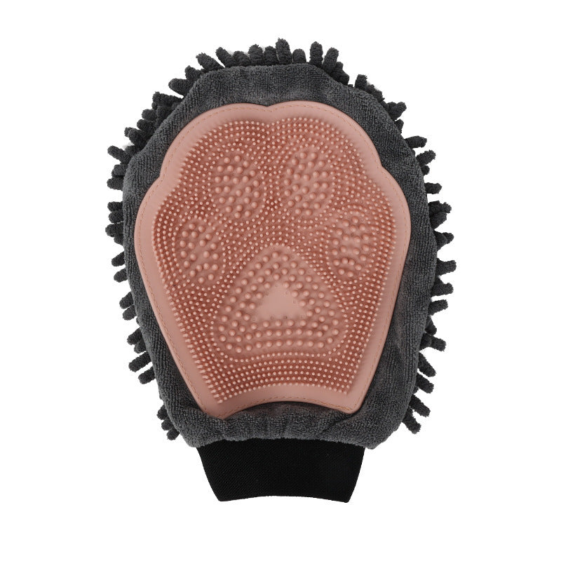 2-in-1 Pet Grooming Glove null