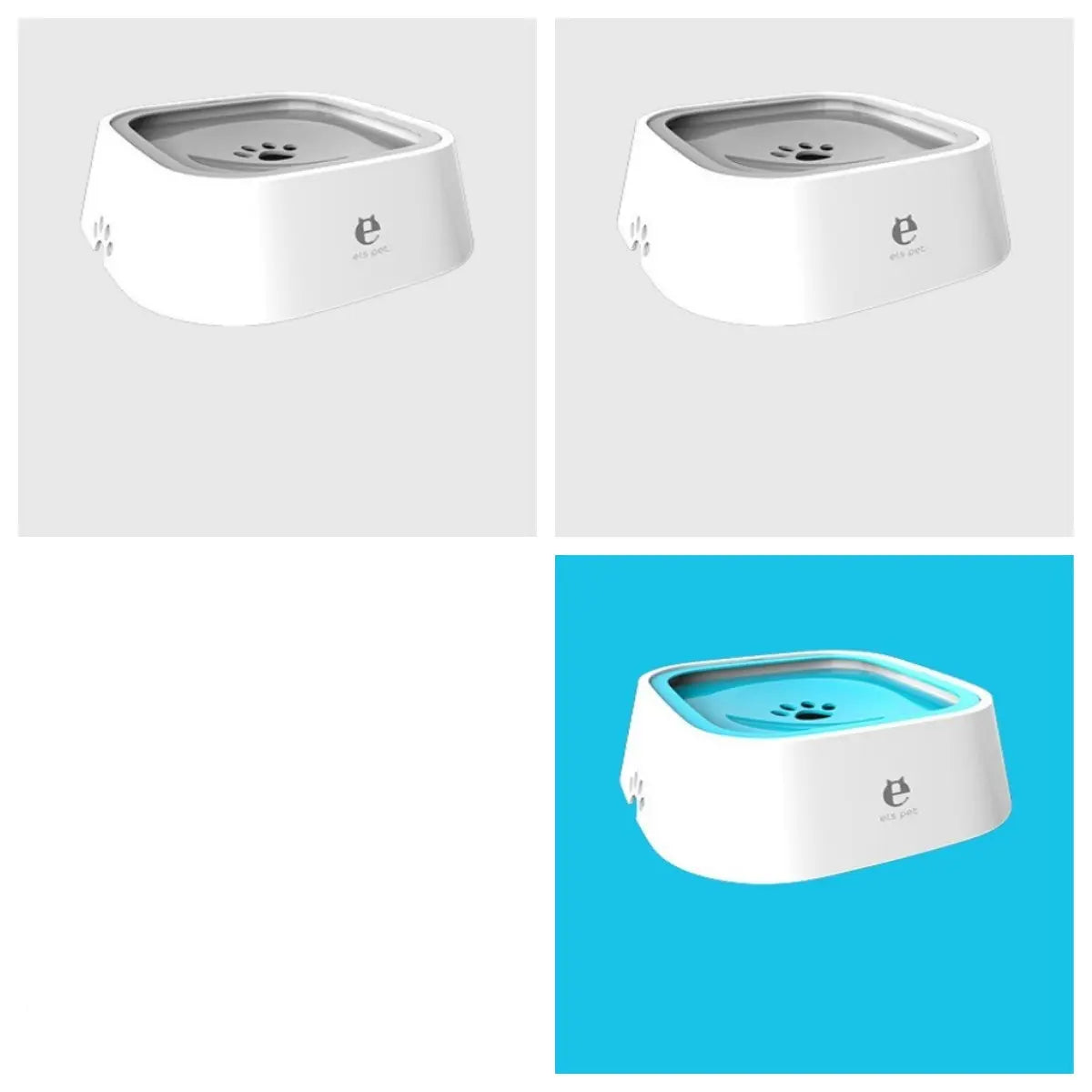 1.5L Anti-Overflow Pet Water Bowl null