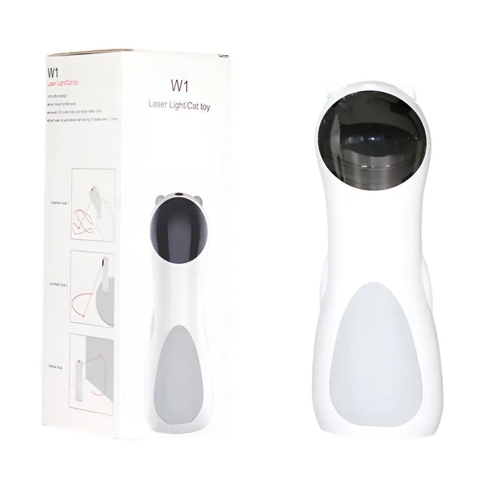 Automatic Bear-Shaped Laser Cat Toy null
