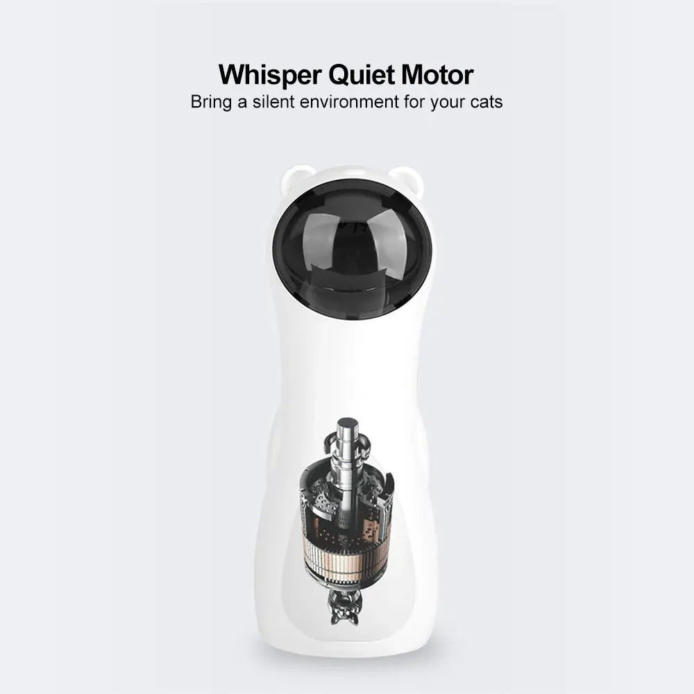 Automatic Bear-Shaped Laser Cat Toy null