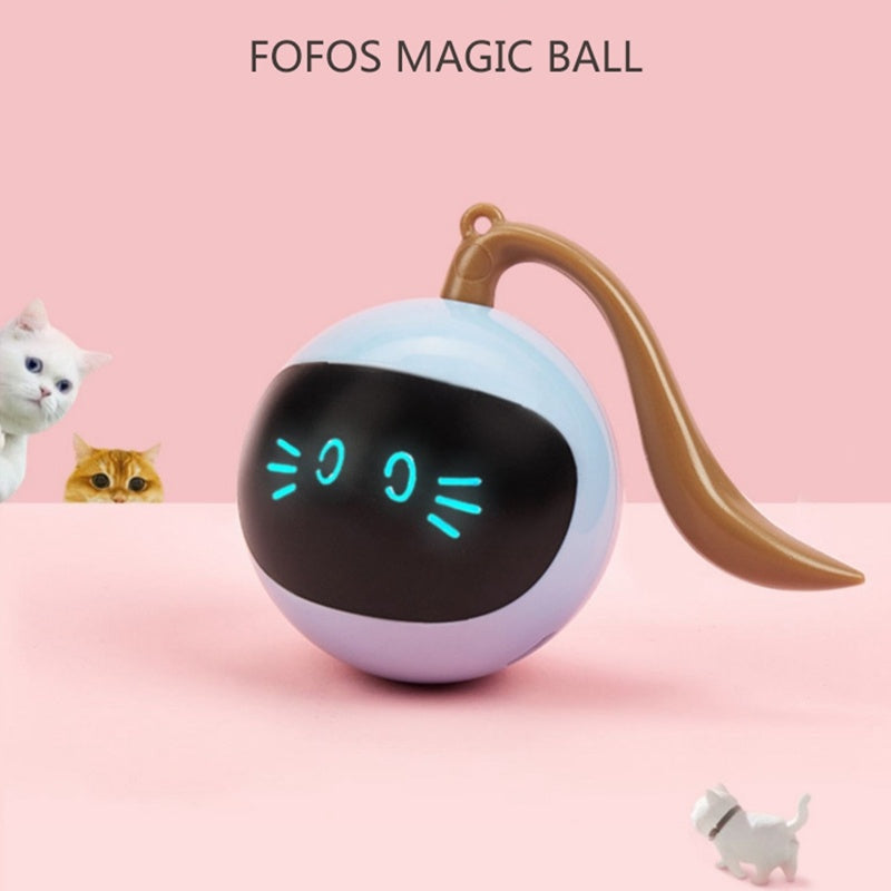 Pet Smart Interactive Colorful LED Rotating Ball null