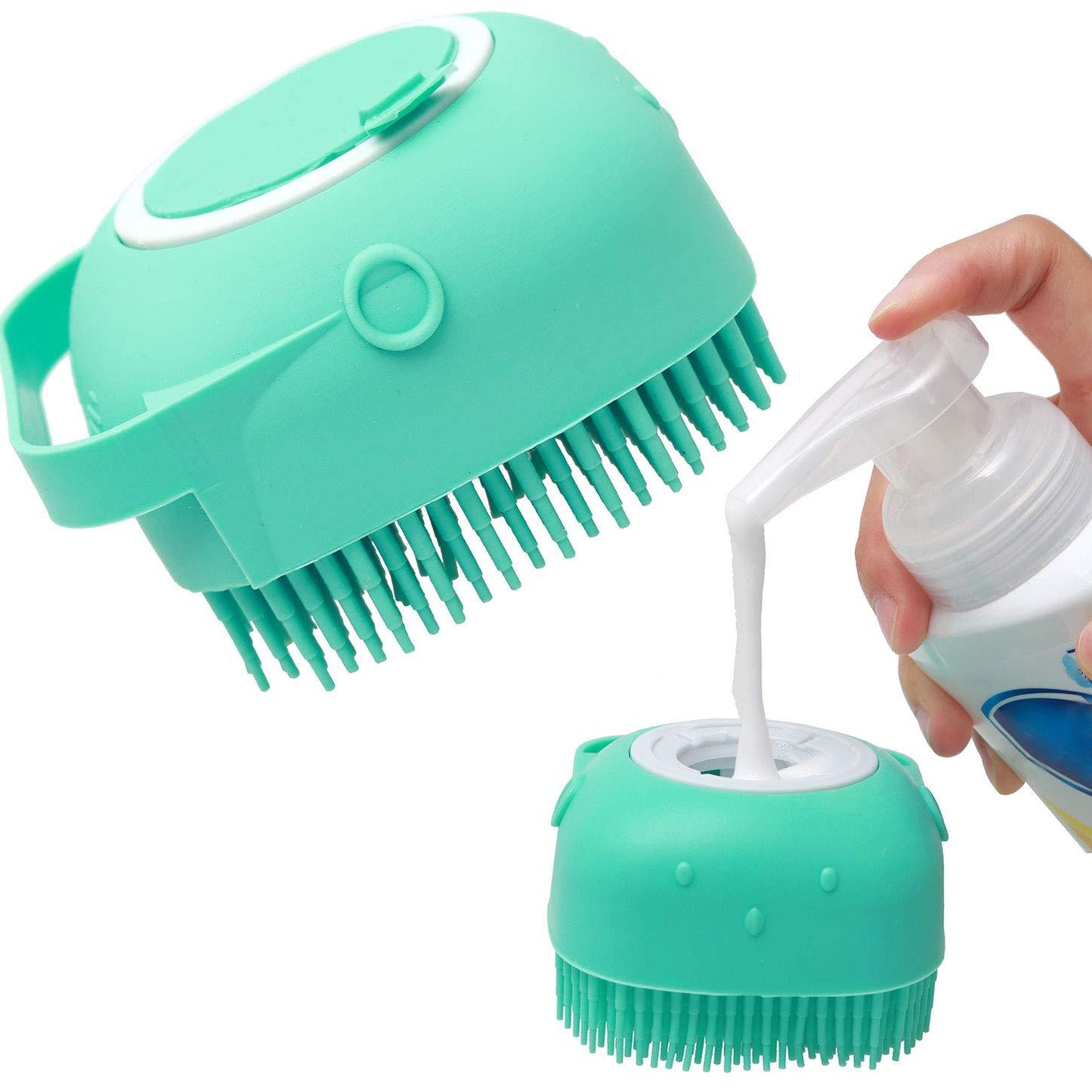 Silicone Pet Bath Brush null