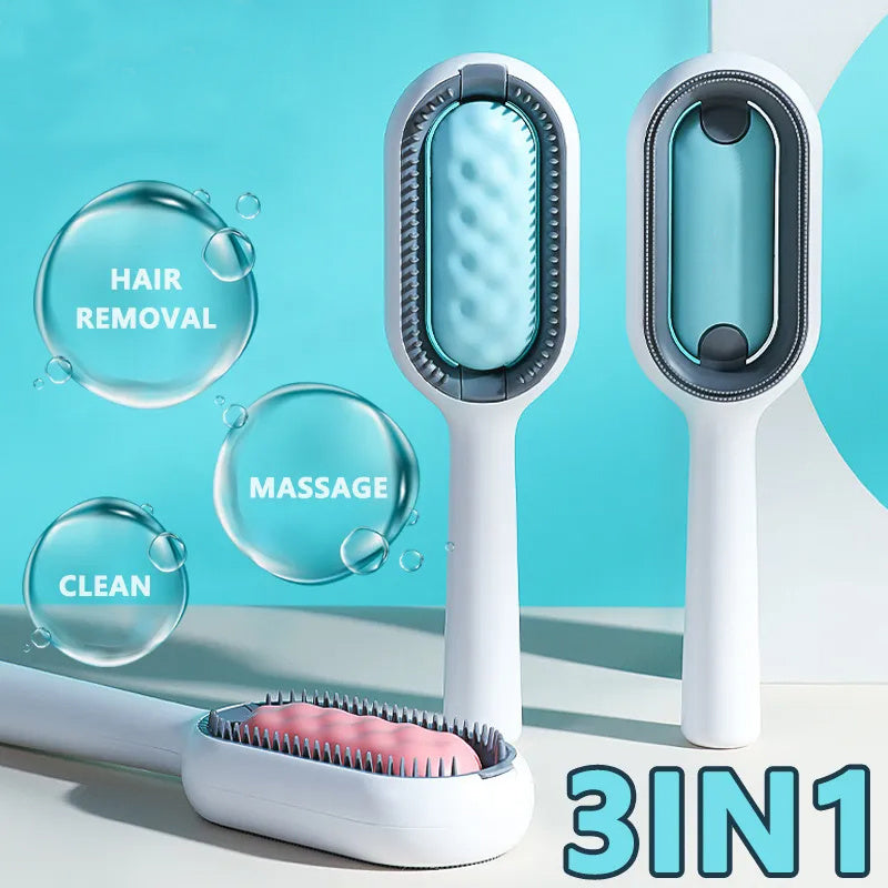 4-in-1 Pet Grooming Brush null