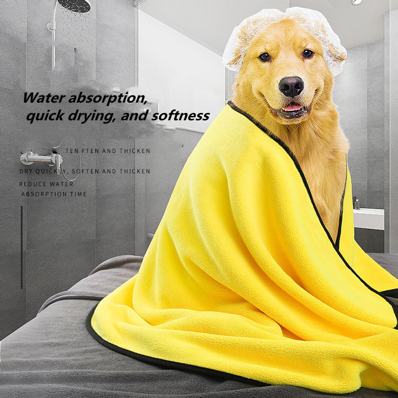 Super Absorbent Microfiber Pet Towel null