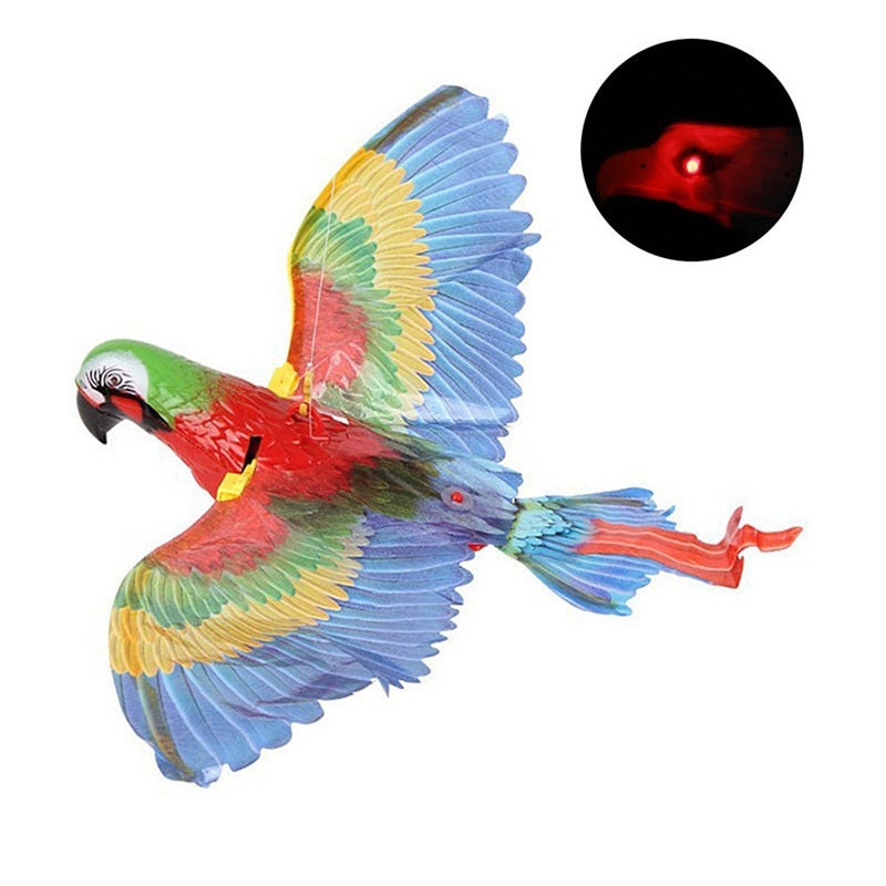 Interactive Flying Bird Cat Toy null