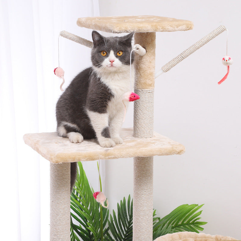 Multi-Level Cat Climber & House null