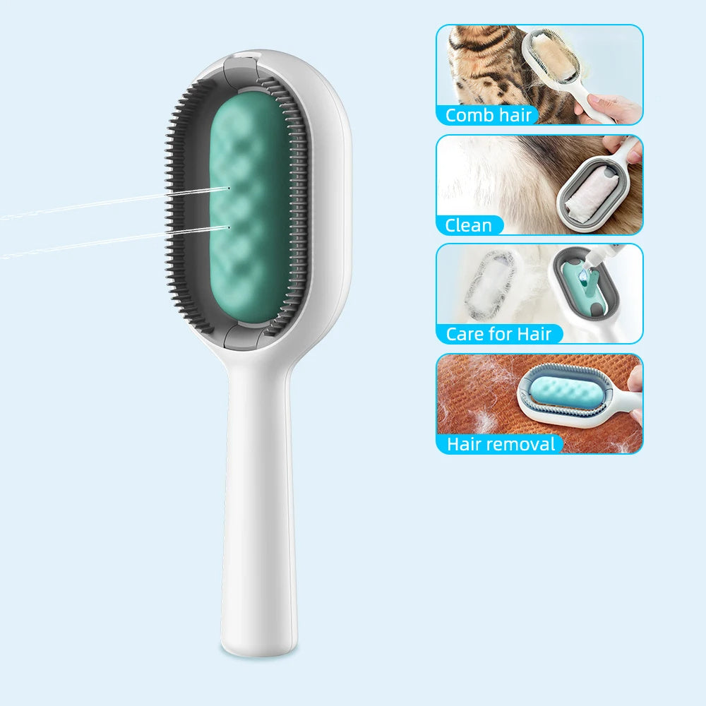4-in-1 Pet Grooming Brush null