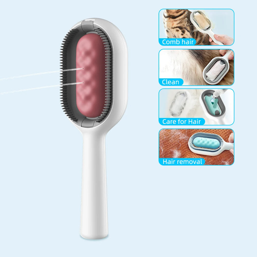 4-in-1 Pet Grooming Brush null