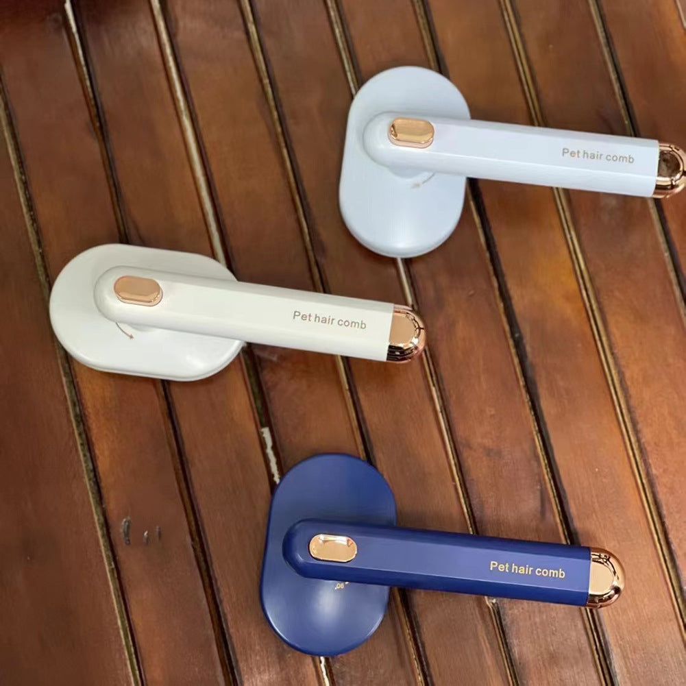 Self-Cleaning Pet Hair Brush null