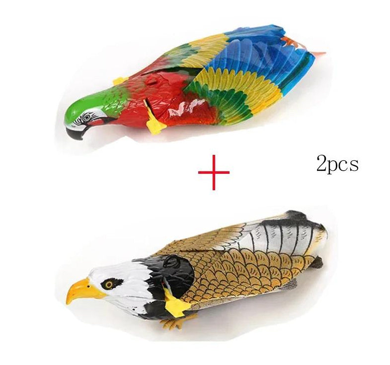 Interactive Flying Bird Cat Toy null