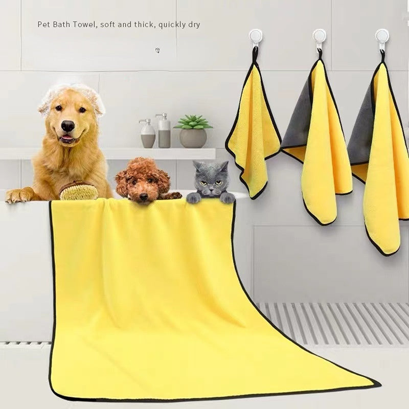 Super Absorbent Microfiber Pet Towel null