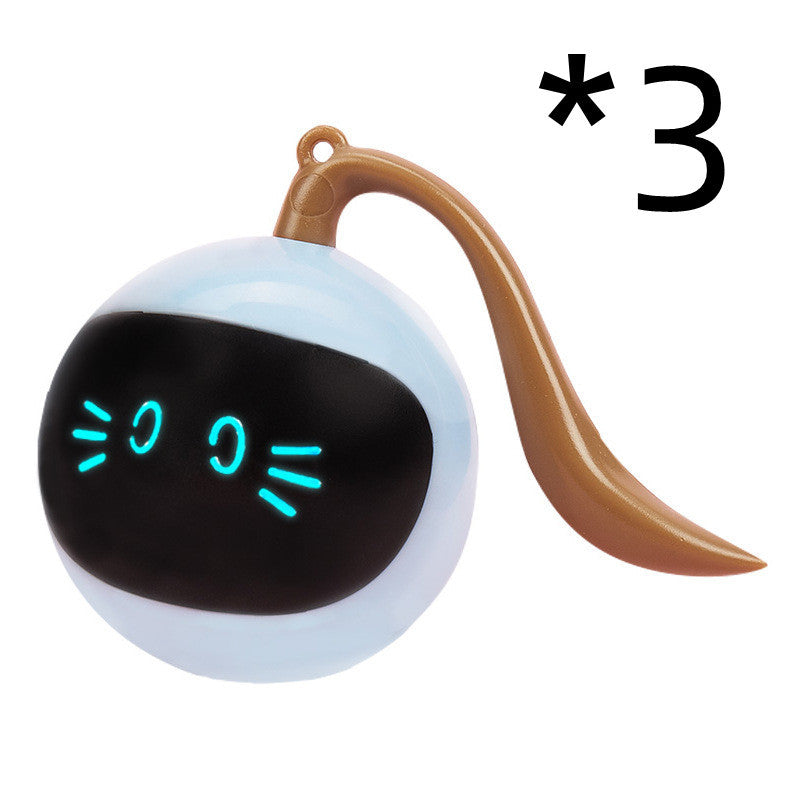 Pet Smart Interactive Colorful LED Rotating Ball null