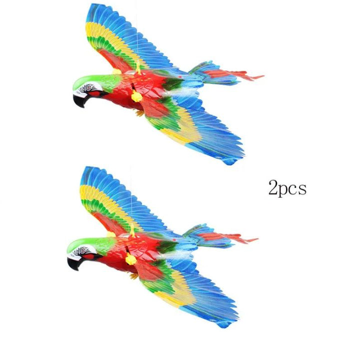 Interactive Flying Bird Cat Toy null
