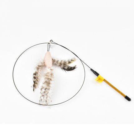 Interactive Cat Toy with Bird Simulation null