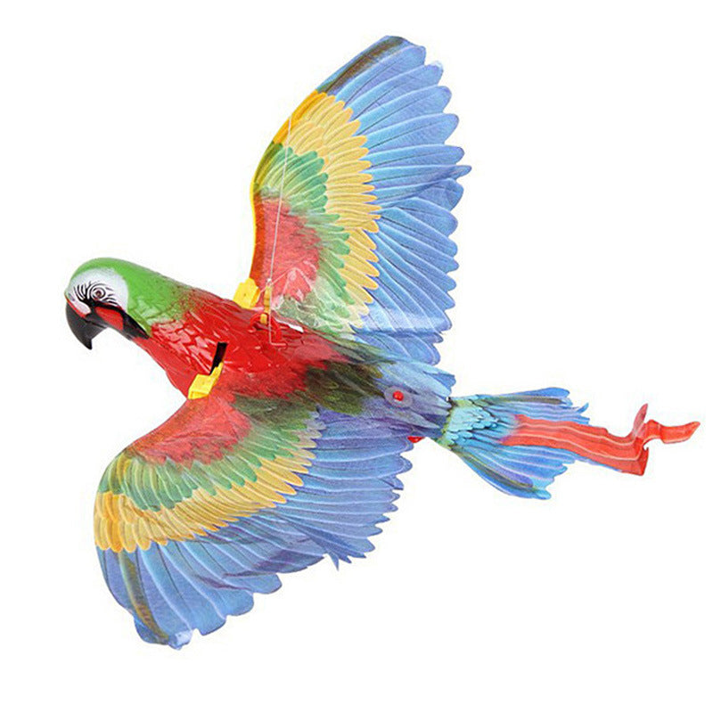 Interactive Flying Bird Cat Toy null