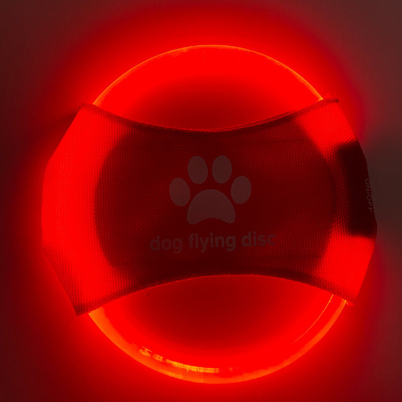 LED Glowing Dog Frisbee null