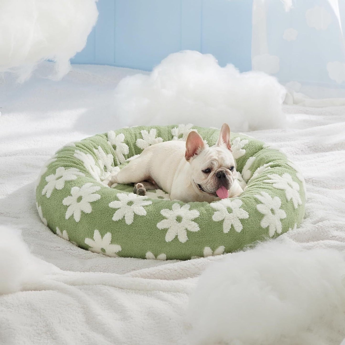 Lesure Round Donut Cat Bed null