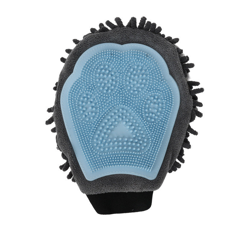 2-in-1 Pet Grooming Glove null