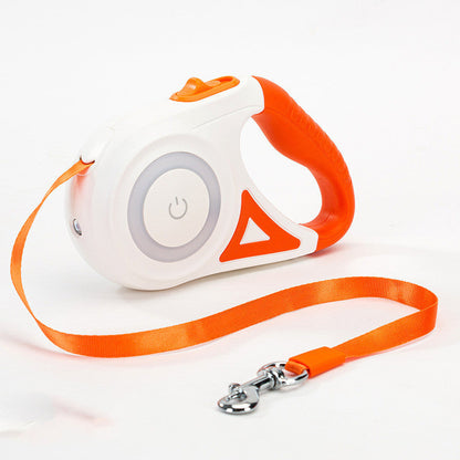 Retractable Dog Leash with LED Spotlight null