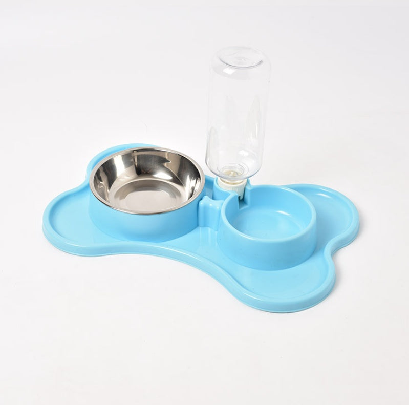 Pet Food Bowl Set null
