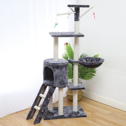 Multi-Level Cat Climber & House null