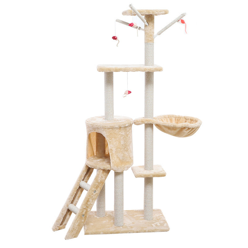 Multi-Level Cat Climber & House null