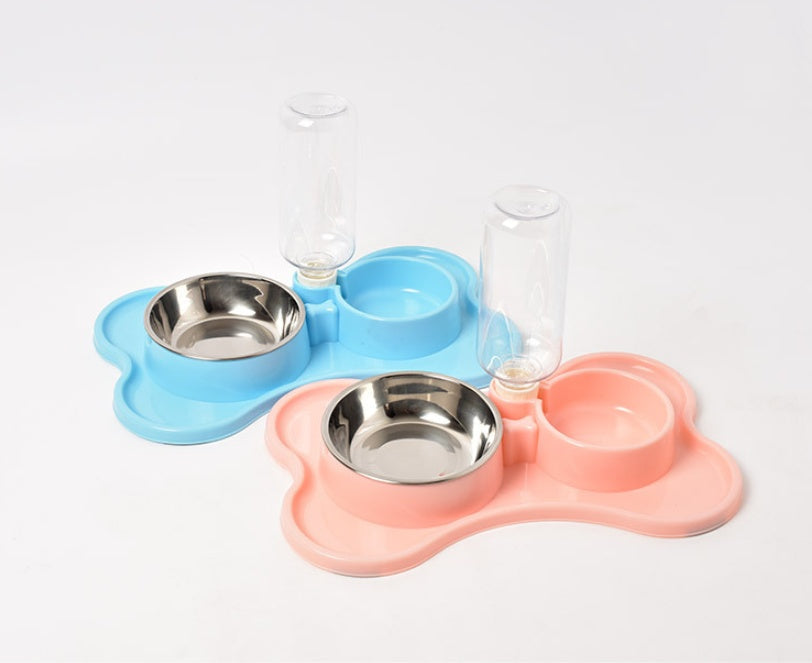 Pet Food Bowl Set null