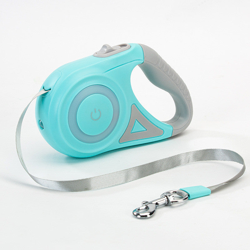 Retractable Dog Leash with LED Spotlight null