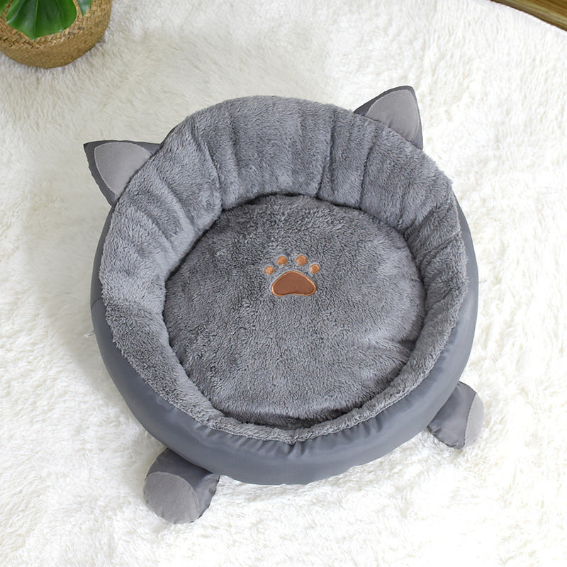 Enclosed Cat & Small Dog Bed null