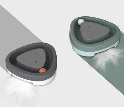 Interactive Triangle Turntable & Scratcher null
