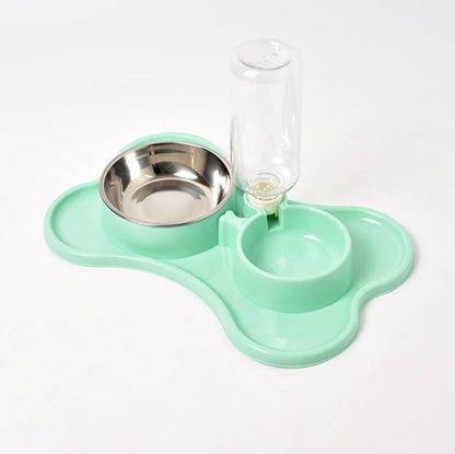 Pet Food Bowl Set null