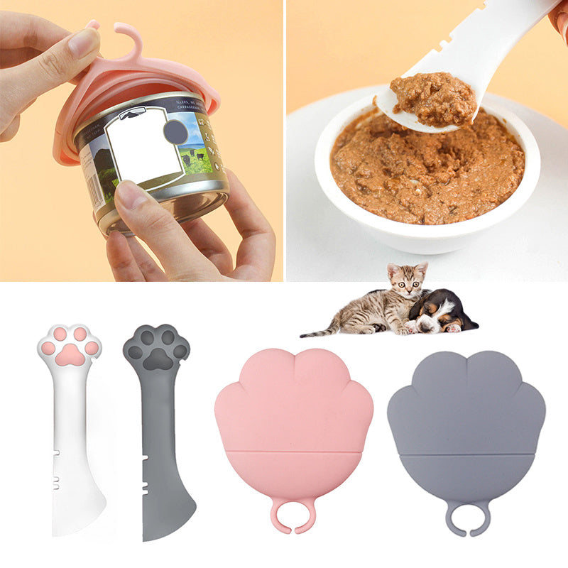 Multifunction Pet Can Spoon null