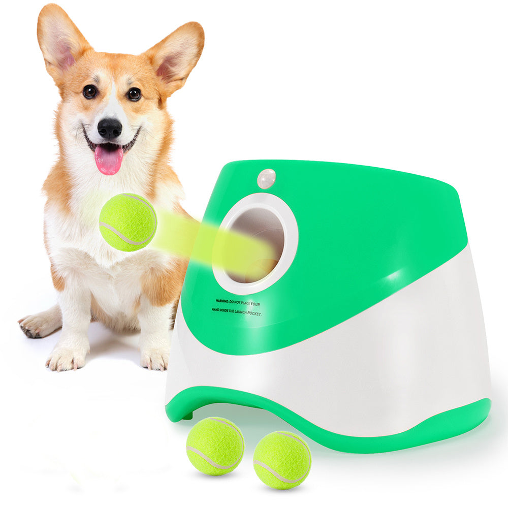 Automatic Pet Ball Launcher Toy null