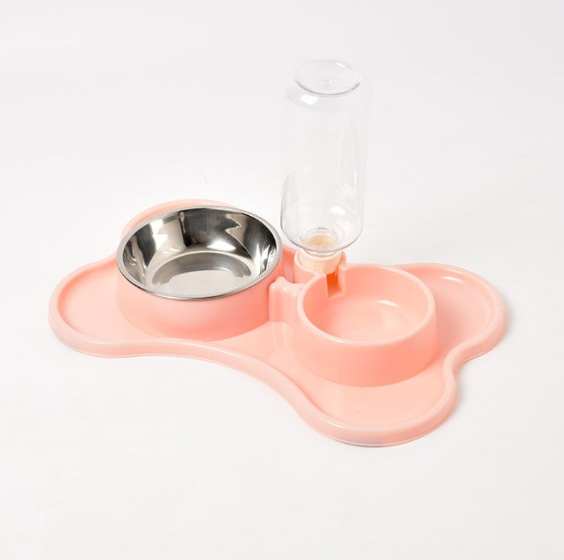 Pet Food Bowl Set null