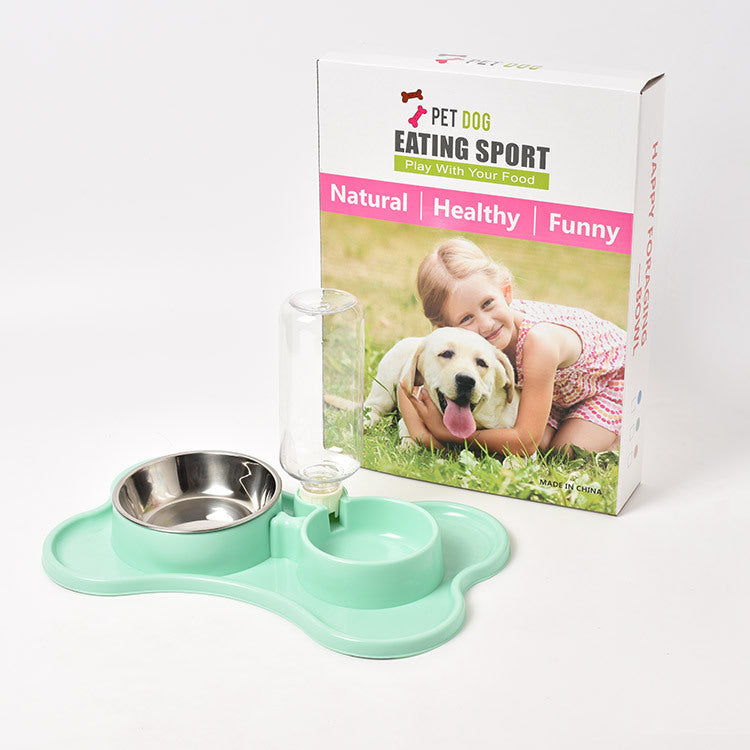 Pet Food Bowl Set null