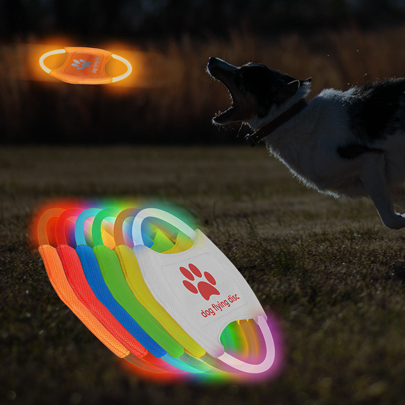 LED Glowing Dog Frisbee null