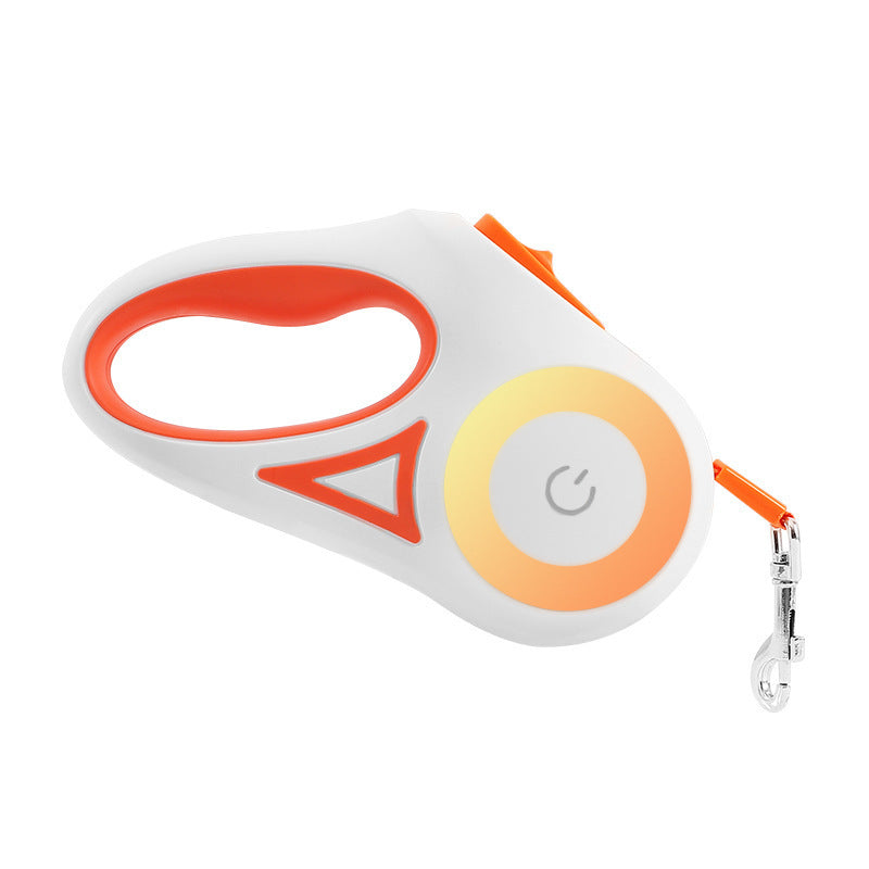 Retractable Dog Leash with LED Spotlight null