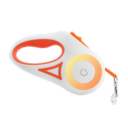 Retractable Dog Leash with LED Spotlight null