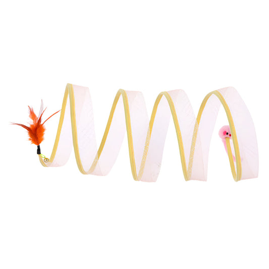 Interactive Cat Tunnel & Mouse Toy Set null