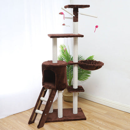 Multi-Level Cat Climber & House null