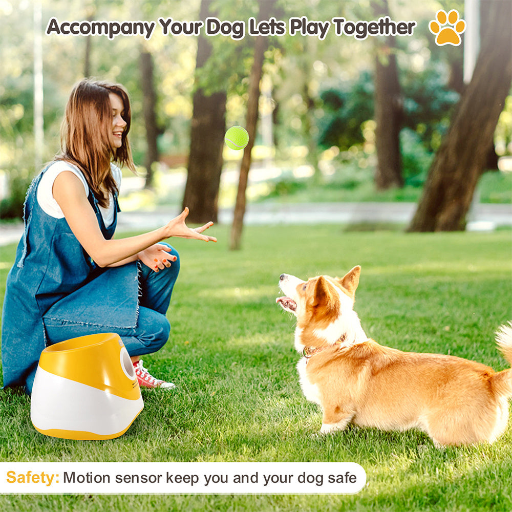 Automatic Pet Ball Launcher Toy null