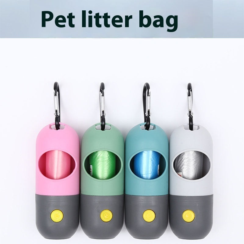 LED Pet Waste Bag Dispenser null