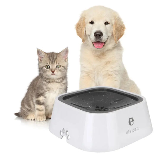 1.5L Anti-Overflow Pet Water Bowl null