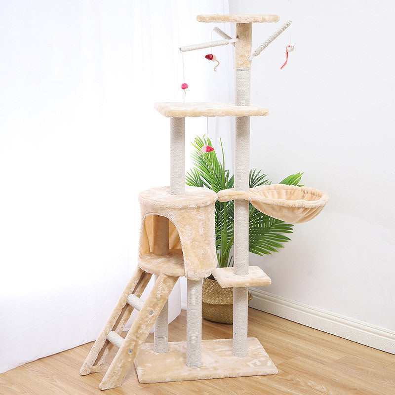 Multi-Level Cat Climber & House null