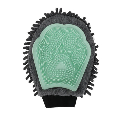 2-in-1 Pet Grooming Glove null