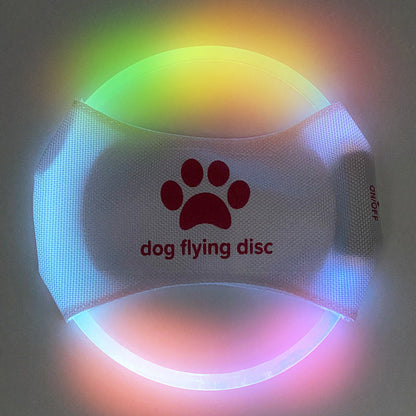 LED Glowing Dog Frisbee null