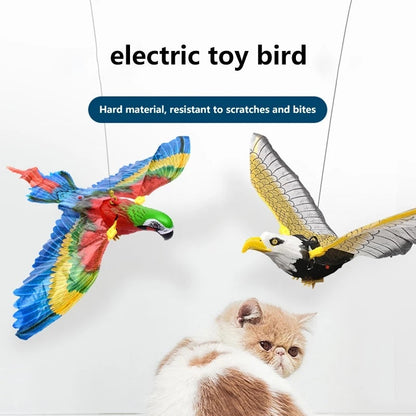 Interactive Flying Bird Cat Toy null