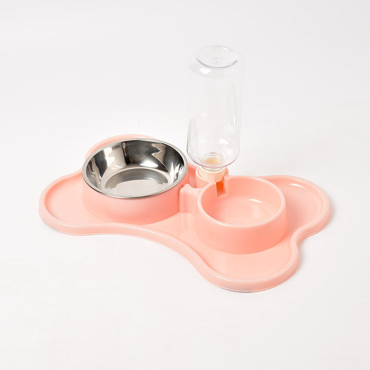Pet Food Bowl Set null