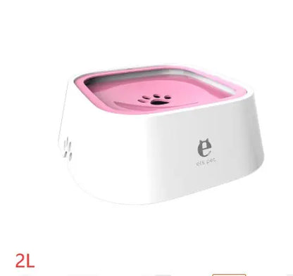 1.5L Anti-Overflow Pet Water Bowl null